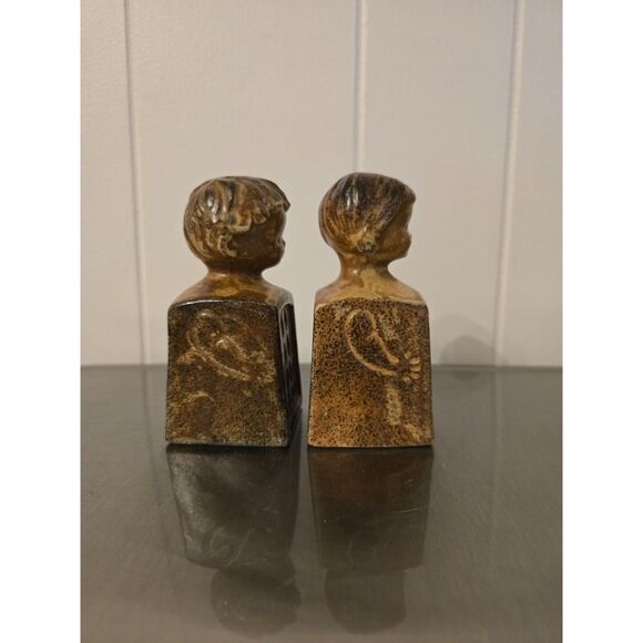 Vintage/Mid-Century Modern Style Salt/Pepper Shakers Boy & Girl - Picture 3 of 7